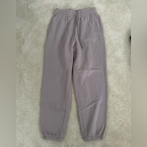 H&M Women’s Sweatpants Small Dusty Rose/Pink Lightly Worn